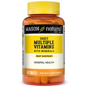 Daily Multiple Vitamins with Minerals, 60 Tablets, Mason Natural
