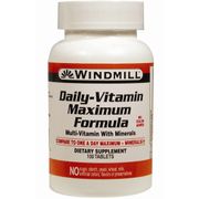 Daily-Vitamin Maximum Formula, 100 Tablets, Windmill Health Products