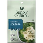 Dairy-Free Cheddar Sauce Mix, 0.85 oz, Simply Organic