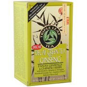 Decaf Green Tea with Ginseng, 20 Tea Bags, Triple Leaf Tea