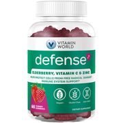 Defense Elderberry Immune Support Gummies, 60 ct, Vitamin World