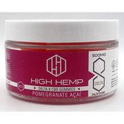 Delta 8 CBD Gummies - Pomegranate Acai, 20 ct, High Hemp Brand