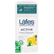 Lafe's Twist Stick Deodorant - Active, 2.25 oz, Natural BodyCare