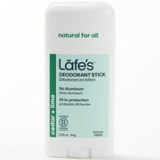 Twist Stick Deodorant, Cedar + Lime, 2.25 oz, Lafe's Natural BodyCare