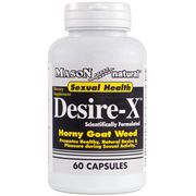 Desire-X with Horny Goat Weed, 60 Capsules, Mason Natural