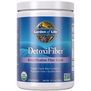 DetoxiFiber Powder, Organic Detoxification Fiber Blend, Unflavored, 10.5 oz (300 g), Garden of Life