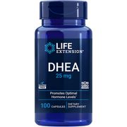 DHEA 25 mg, 100 Capsules, Life Extension