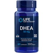 DHEA 50 mg (Dehydroepiandrosterone), 60 Capsules, Life Extension