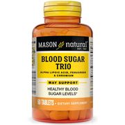 Diabetes Trio (Alpha Lipoic Acid, Fenugreek & Chromium), 60 Tablets, Mason Natural