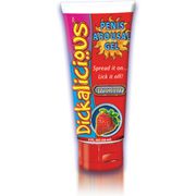 Dickalicious Penis Arousal Gel - Strawberry, 2 oz, Hott Products