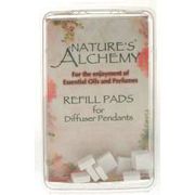 Diffuser Pendant Necklace Refill Pads, 10 pc, Nature's Alchemy