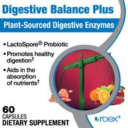 Digestive Balance Plus, 60 Capsules, Roex
