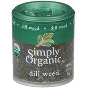 Dill Weed, Cut & Sifted, 0.14 oz, Simply Organic