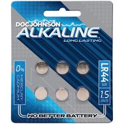Doc Johnson Alkaline Batteries - LR44 - 15 Volts, Doc Johnson