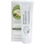 Dr. John's All Natural Toothpaste Gel with Hyaluronic Acid & Xylitol, Fluoride Free, Mint Flavor, 4.58 oz, Hyalogic