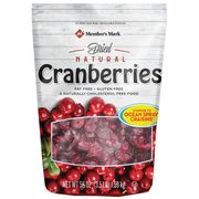 Dried Natural Cranberries, 56 oz, Member's Mark