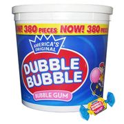 Dubble Bubble Bubble Gum, 380 Pieces