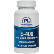E-400 with Mixed Tocopherols, 90 Softgel Capsules, Progressive Laboratories