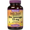 EarthSweet Chewables Zinc Lozenges 15 mg, Orange Flavor