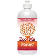 Eco-Me Dish Soap Liquid, Natural Plant Extracts, Citrus Berry, 16 oz