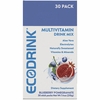 EcoDrink Complete Multivitamin Drink Mix - Blueberry Pomegranate
