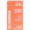 EcoDrink Nutrient Support Drink Mix - Peach Mango