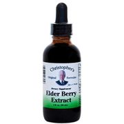 Elder Berry Extract Herbal Liquid, 2 oz, Christopher's Original Formulas