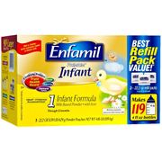 Enfamil Premium Infant Formula Milk-Based Powder with Iron Refill Pouches, 22.2 oz x 3 pc