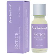 Entice Pheromone Perfume Oil Dropper, 0.5 oz (15 ml), Pure Instinct