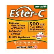 Ester-C 500 mg with Citrus Bioflavonoids, 90 Vegitabs, American Health