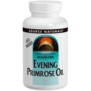 Evening Primrose Oil 1350 mg (GLA 135 mg) Hexane-Free, 60 Softgels, Source Naturals