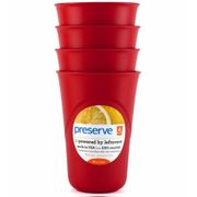 Everyday Cups, Pepper Red, 16 oz x 4 Pack, Preserve