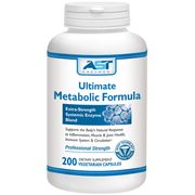 Ultimate Metabolic Formula (Formerly Exclzyme 2AF), 200 Vegetarian Capsules, AST Enzymes