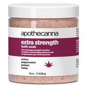 Extra Strength Bath Soak (300 mg CBD), 8 oz, Apothecanna