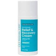 Extra Strength Relief & Recovery CBD Muscle Cream, 3 oz, Social CBD
