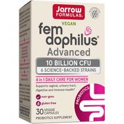 Fem-Dophilus Advanced, 10 Billion CFU (Shelf Stable), 30 Veggie Capsules, Jarrow Formulas