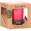 Feng Shui Jar Candle in Gift Box, with Pure Essential Oils, Fire Passion (Red)