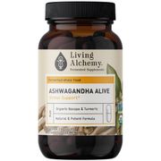 Fermented Whole Food Ashwagandha, 60 Vegan Capsules, Living Alchemy