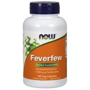 Feverfew Standardized Extract, 100 Veg Capsules, NOW Foods