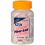 Fiber-lax Polycarbophil 500 mg, 90 Tablets, Watson Rugby