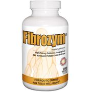 Fibrozym, Enzyme Supplement for Tissue Health, 200 Tablets, Naturally Vitamins