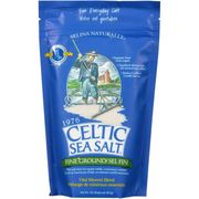 Fine Ground Salt Resealable Bag, 16 oz, Celtic Sea Salt