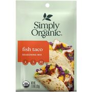 Fish Taco Seasoning Mix, 1.13 oz, Simply Organic