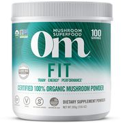 Fit Mushroom Superfood Powder, 200 g, Om Organic Mushroom Nutrition