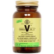 Formula V Cap, VM-75 Multiple Vitamins with Minerals, 60 Vegetable Capsules, Solgar