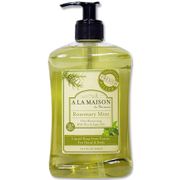 French Liquid Soap, Rosemary Mint, 16.9 oz, A La Maison