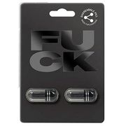 Fuck, Sexual Performance Enhancement for Men & Women, 2 Capsules