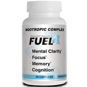 Fuel 4 Nootropic Complex, 90 Capsules, Essential Source