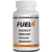Fuel 4 Organic Mushroom Complex, 90 Capsules, Essential Source
