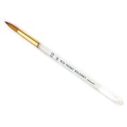 Fuji Finest Kolinsky Nail Brush (Long Acrylic Handle) Round Style # 10